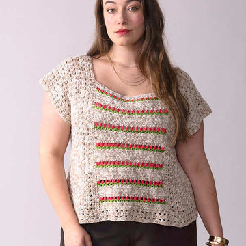 Azalea Buds Top in Berroco Tillie PDF