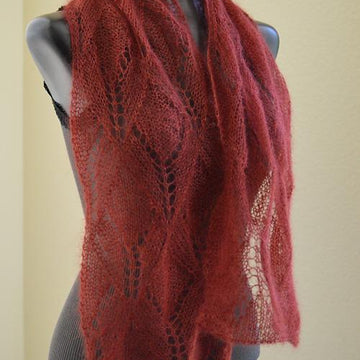#306 Amethyst Shawl