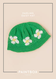 Paintbox Yarns Darling Daisy Hat Knitting Pattern