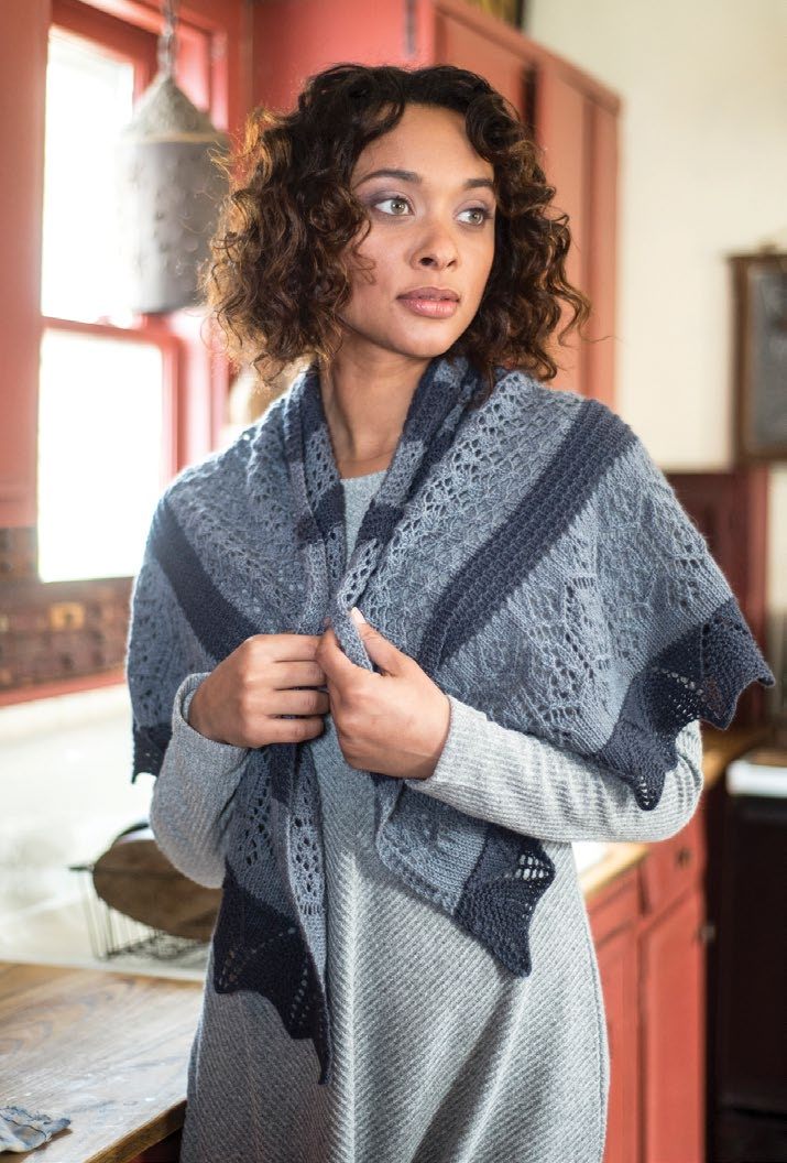 Chichima Shawl Wrap Knitting Pattern