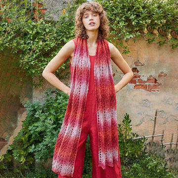 Lang PTO57-05 Scarf Knitting Pattern