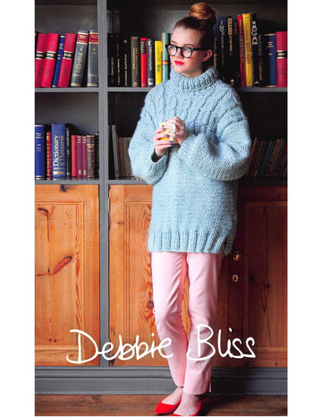 Debbie Bliss Cable Yoke Sweater PDF