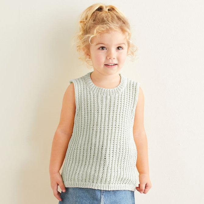 Sirdar Net Tops Jumper Knitting Pattern