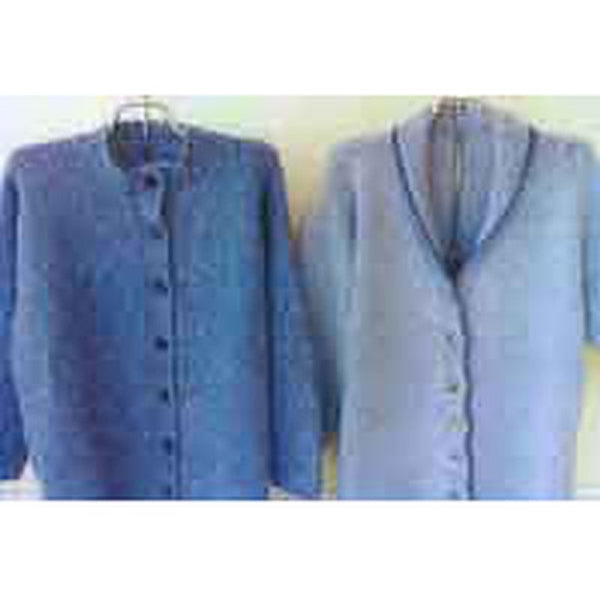 Ann Norling 13 Adult Basic Drop Shoulder Cardigan Knitting
