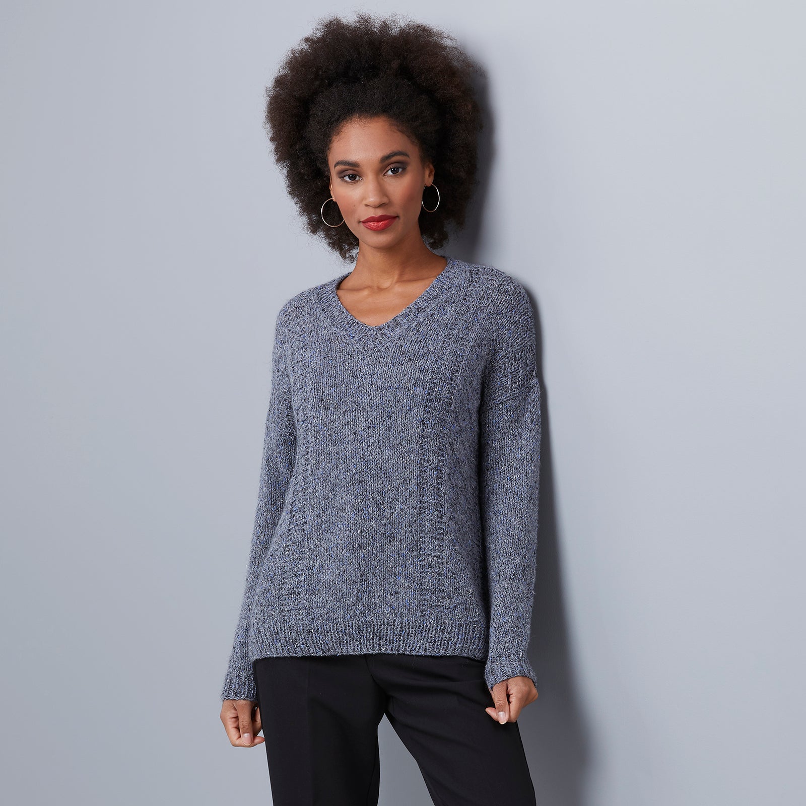Sesia Lucille Pullover Jumper Knitting Pattern