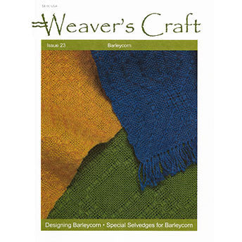 Weavers Craft Weaver's Craft Magazine - Barley Corn (23)