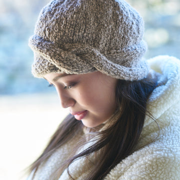 Hilda Hat, Headband & Mittens Accessory Knitting Pattern
