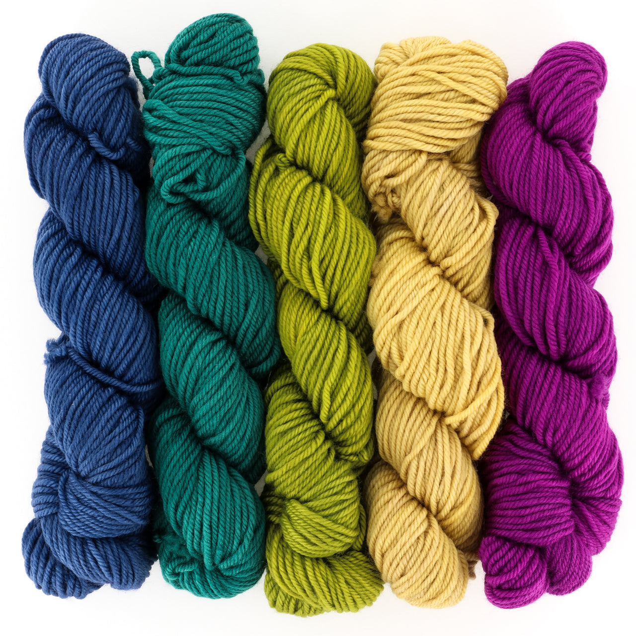 Wonderland Yarns Mad Hatter 5-Skein Pack Yarn - Superwash Merino Sport