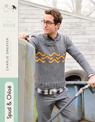 Spud & Chloe by Blue Sky Fibers 9526 Charlie Sweater PDF