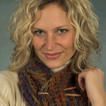 Eyelet Cowl in Plymouth Baby Alpaca Grande - F285 - PDF