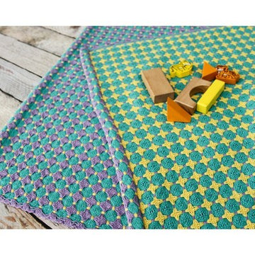 Valley Yarns #87 XOXO Baby Blanket