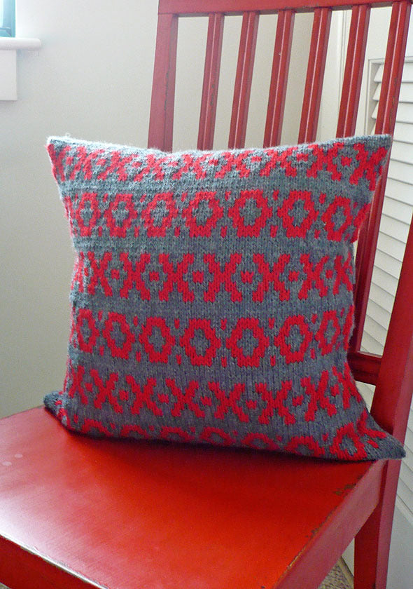 Berroco Buss Cushion Knitting Pattern
