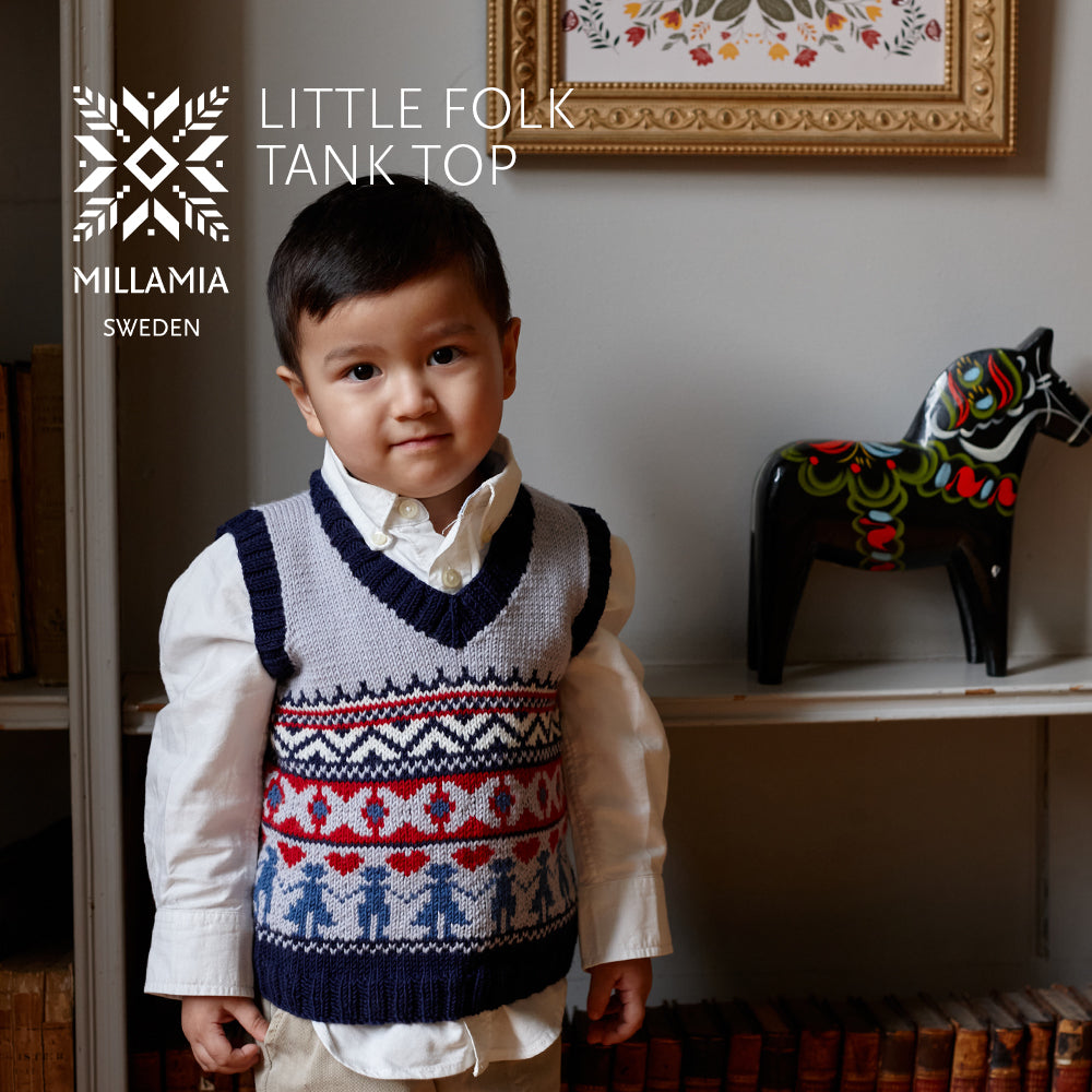 MillaMia Little Folk Tank Top Knitting Pattern
