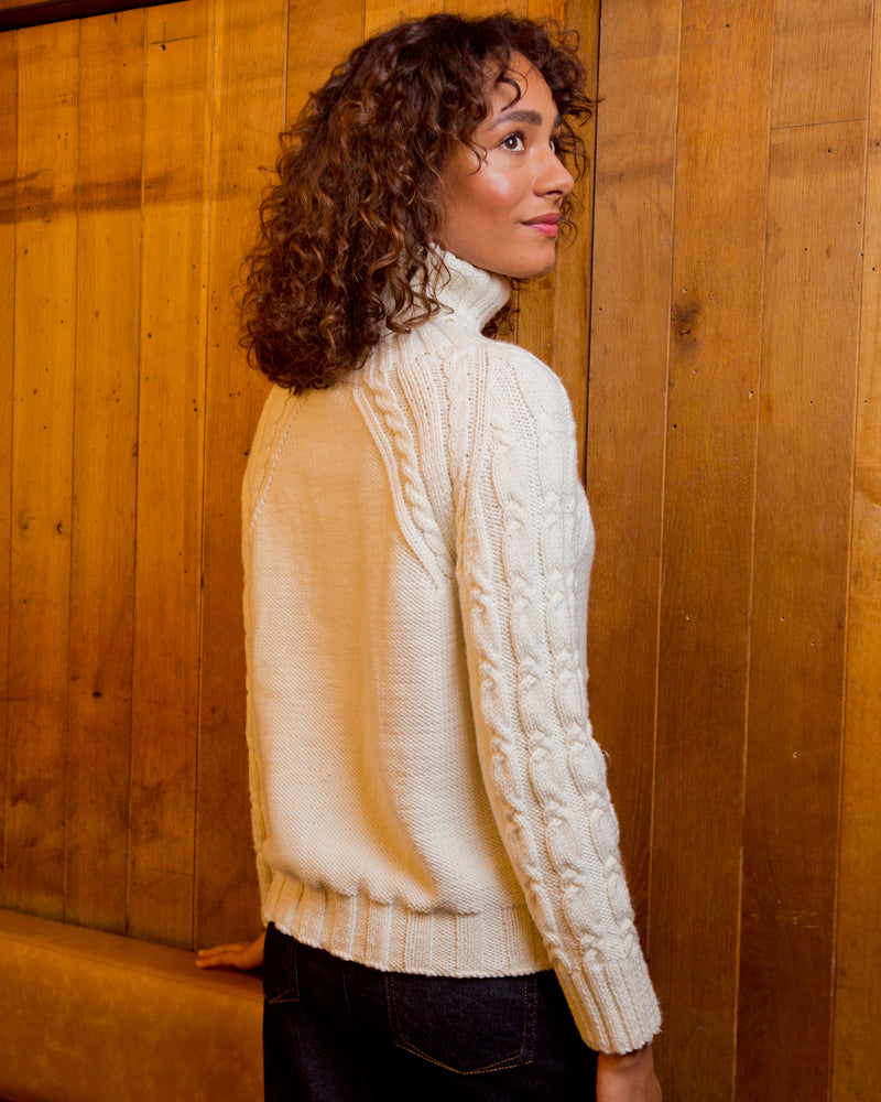 MillaMia Tuva Cable Jumper Knitting Pattern