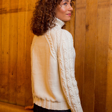 MillaMia Tuva Cable Jumper Knitting Pattern