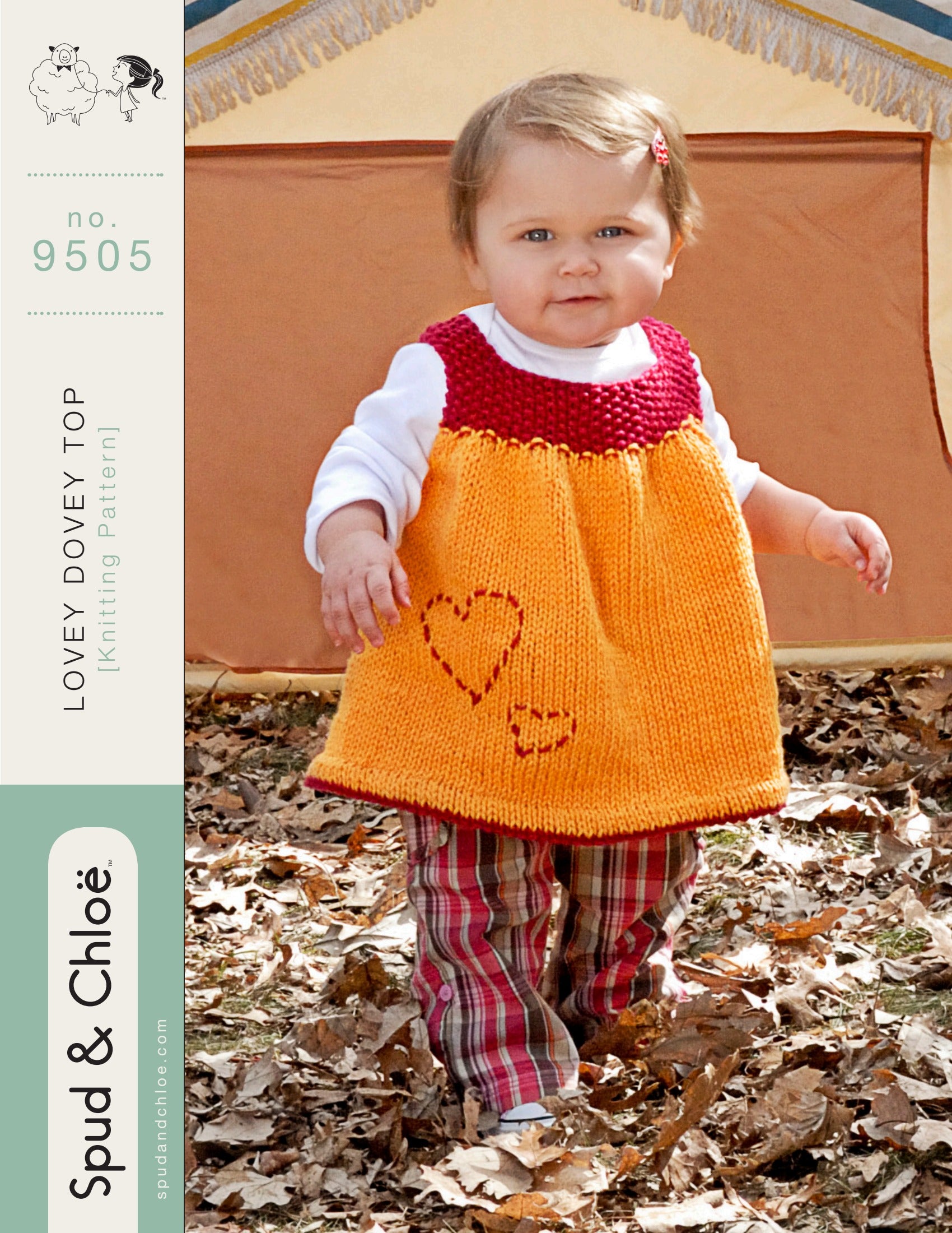 Lovey Dovey Top Dress Knitting Pattern