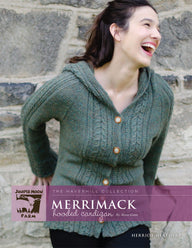 Merrimack Hooded Cardigan Knitting Pattern