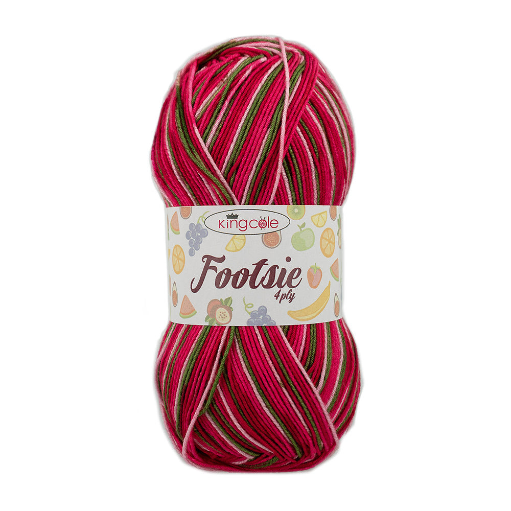 King Cole Footsie 4Ply Yarn - Acrylic 4 Ply