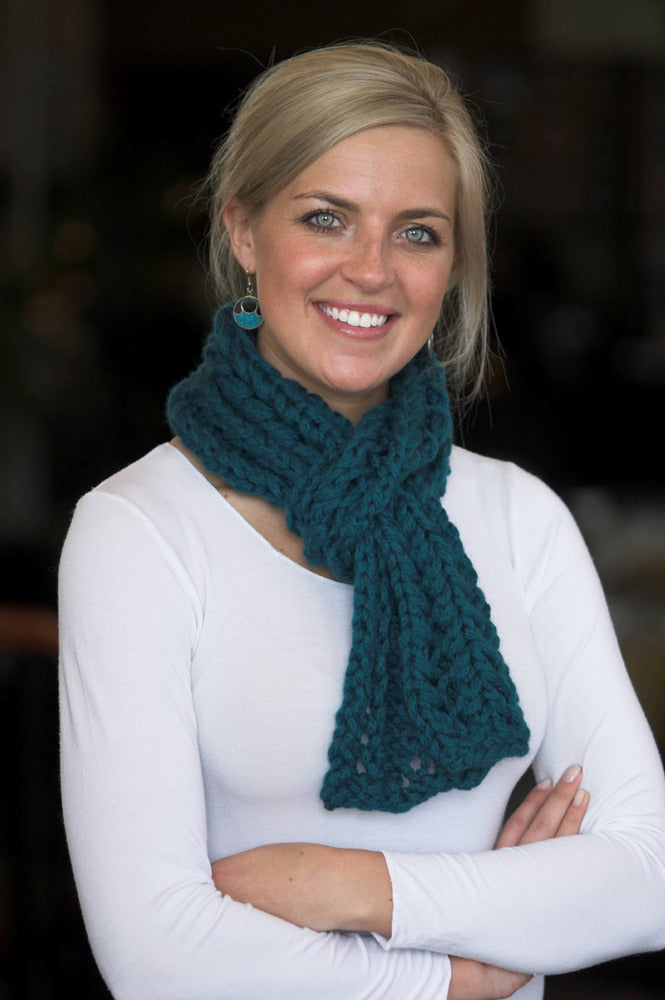 Openwork Scarf Knitting Pattern
