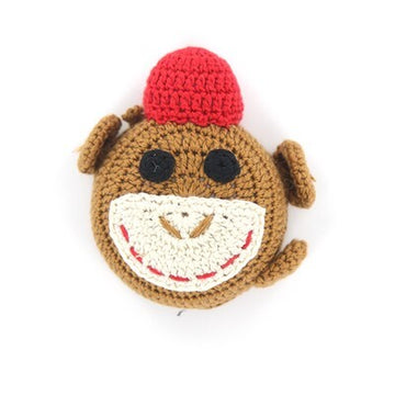 Brown Monkey With Red Hat