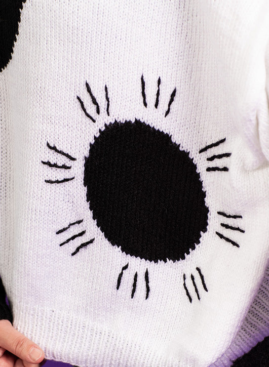 Paintbox Yarns Moon & Sun Sweater Knitting Pattern