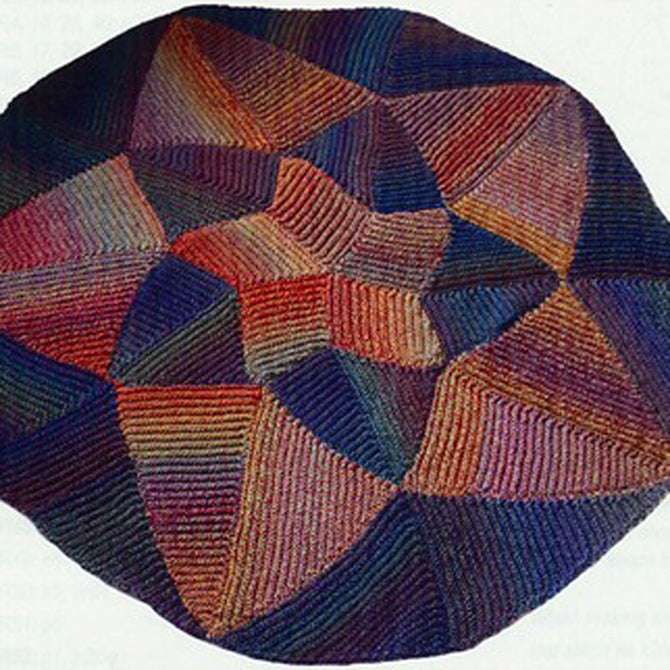Jojoland Trumpet Flower Blanket Knitting Pattern
