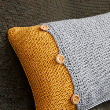 Debbie Bliss Colour Block Crochet Cushions PDF