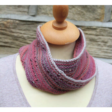 Rowan Two Color Mobius Cowl Knitting Pattern