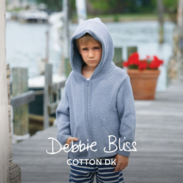 Debbie Bliss Finn Hoodie Knitting Pattern