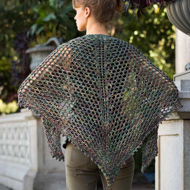 Malabrigo Book 13 Wrap Knitting Pattern