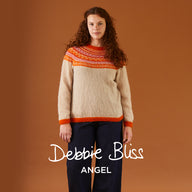 Debbie Bliss Dionne Fairisle Yoke Sweater Knitting Pattern