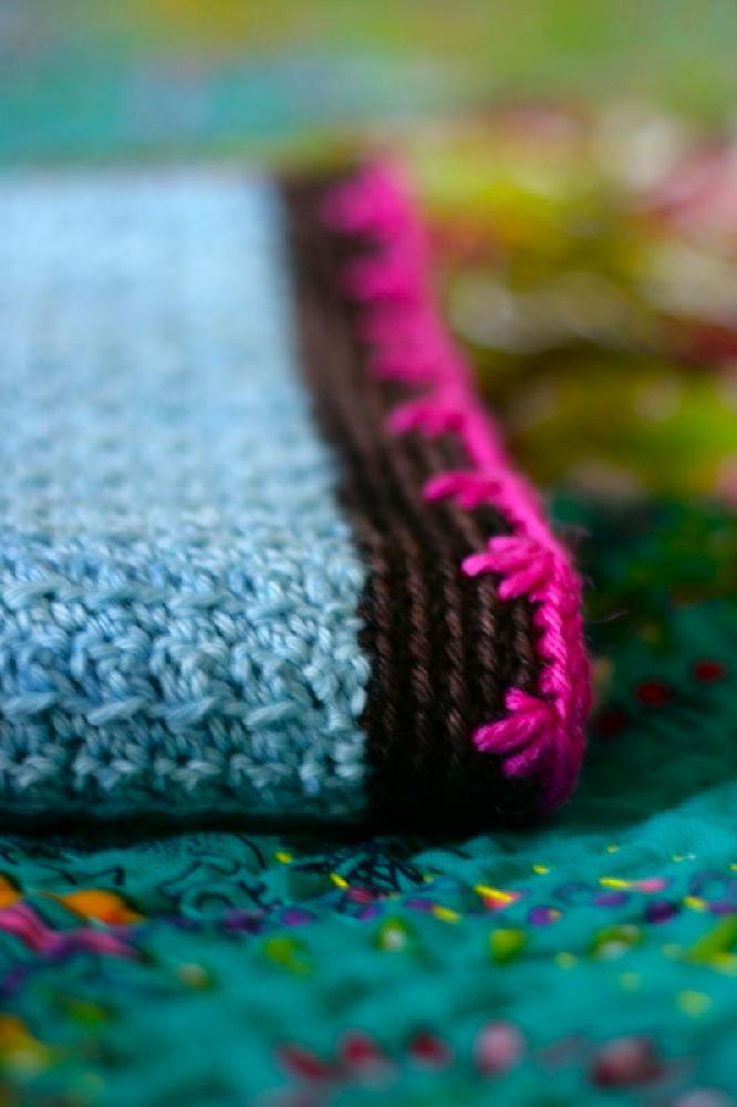 Sprinkled Flowers Baby Blanket