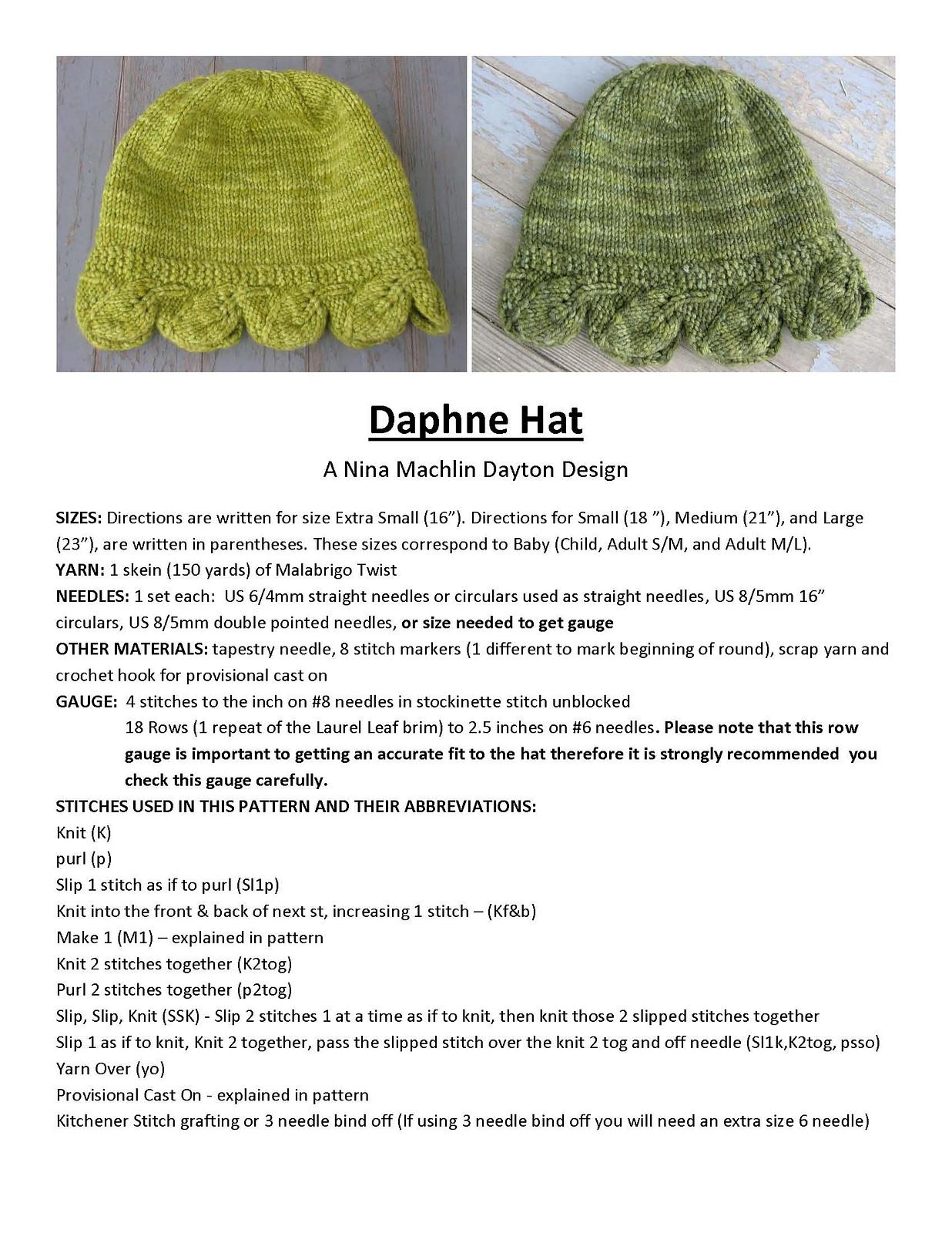 Daphne Hat