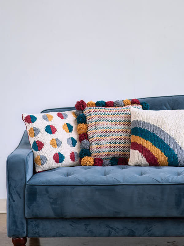 Lilo Lina Linde Cushions Knitting Pattern