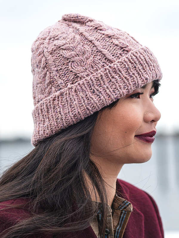 Hudson Hat and Mittens in Berroco Millstone Tweed PDF