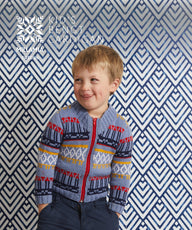 MillaMia Kid's Bengt Cardigan Knitting Pattern