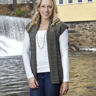 Valley Yarns Causeway Vest Knitting Pattern