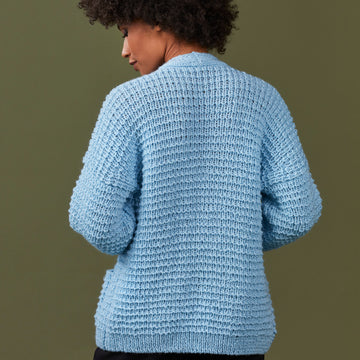 Stacy Charles Fine Yarns Sloane Cardigan Knitting Pattern