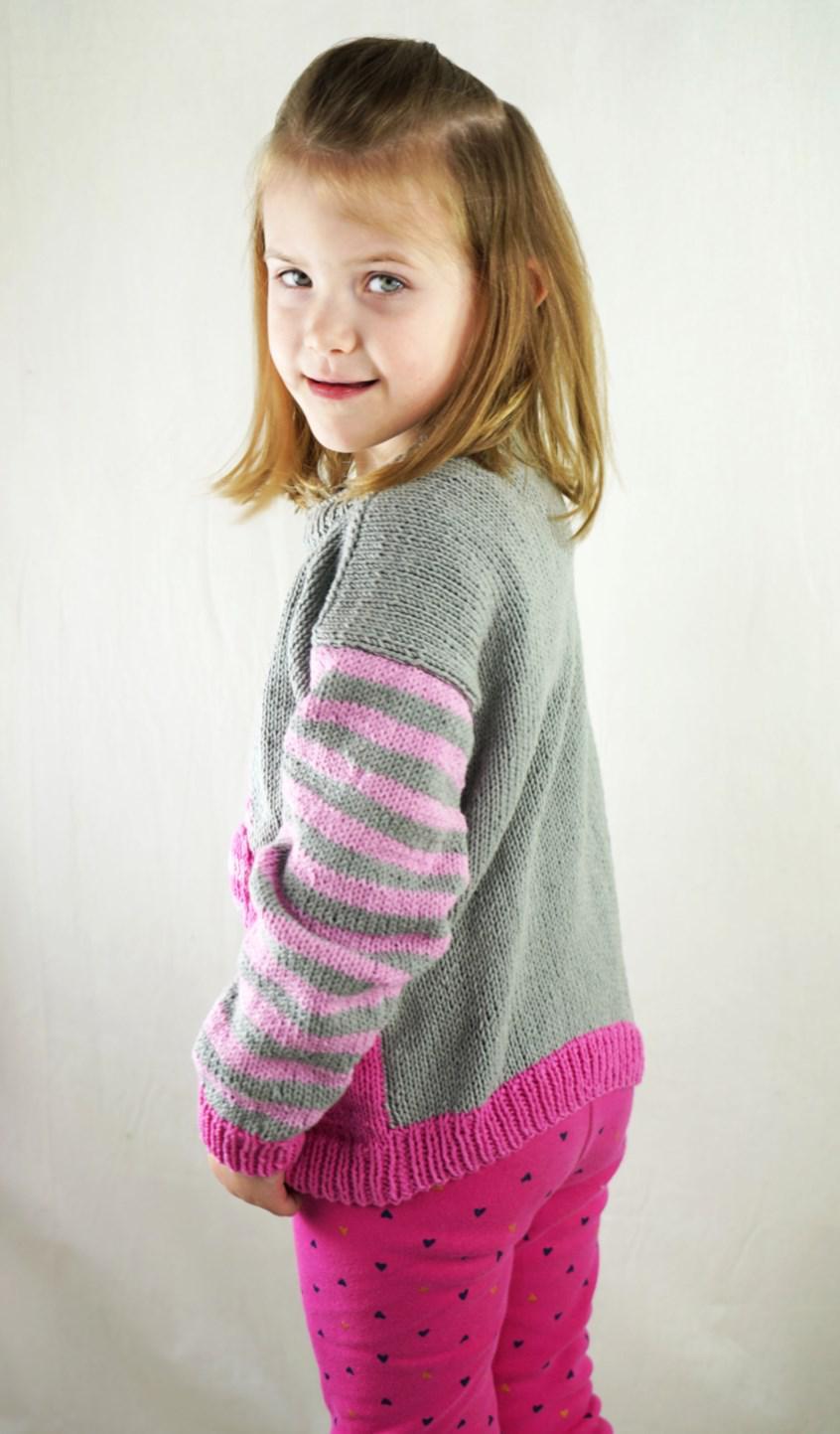 Cascade Yarns DK Cat & Mouse Sweater Jumper Knitting Pattern