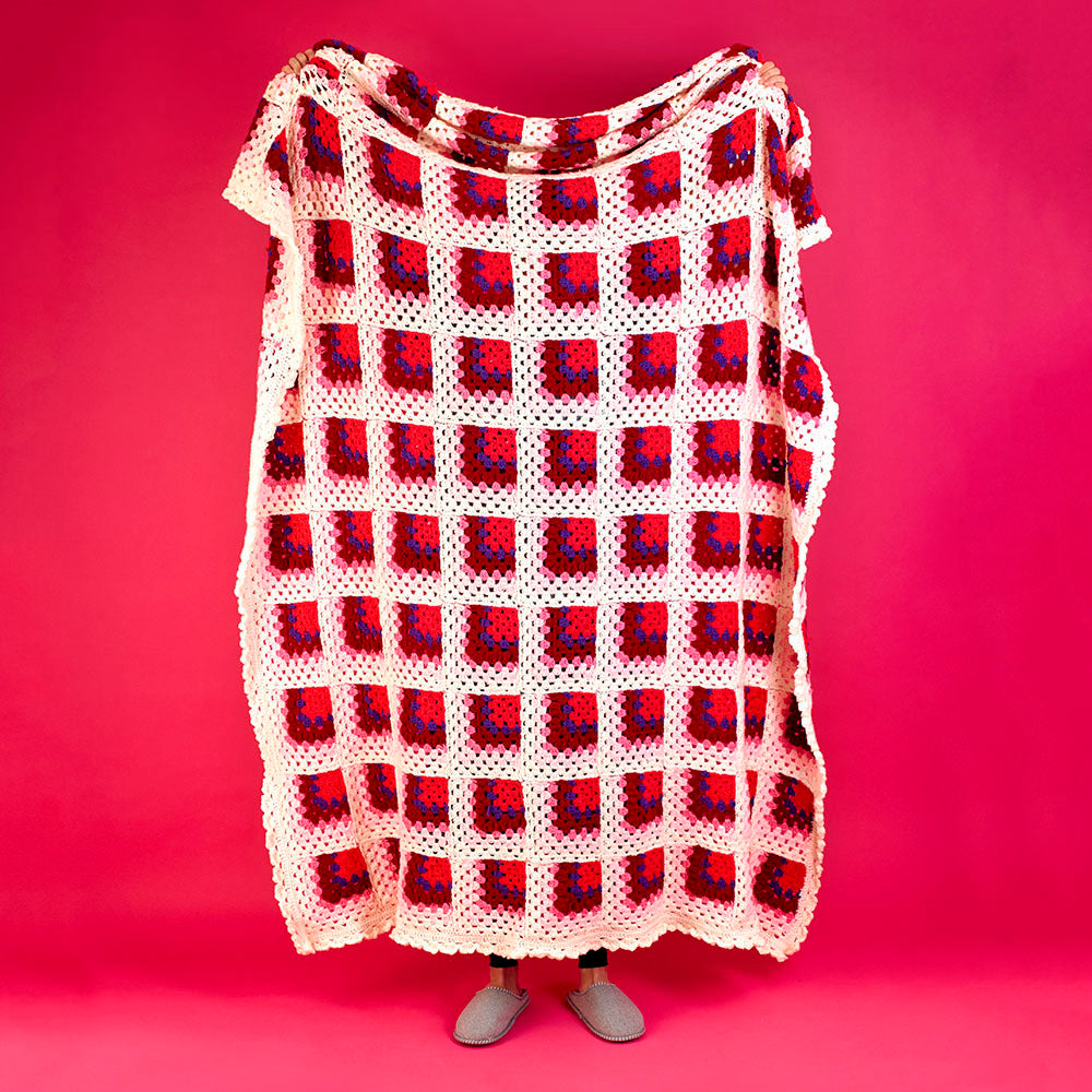 Paintbox Yarns Amour Blanket Crochet Pattern