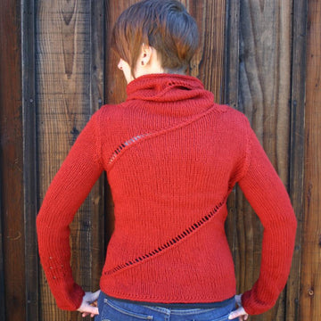Traveling Eyelet Sweater