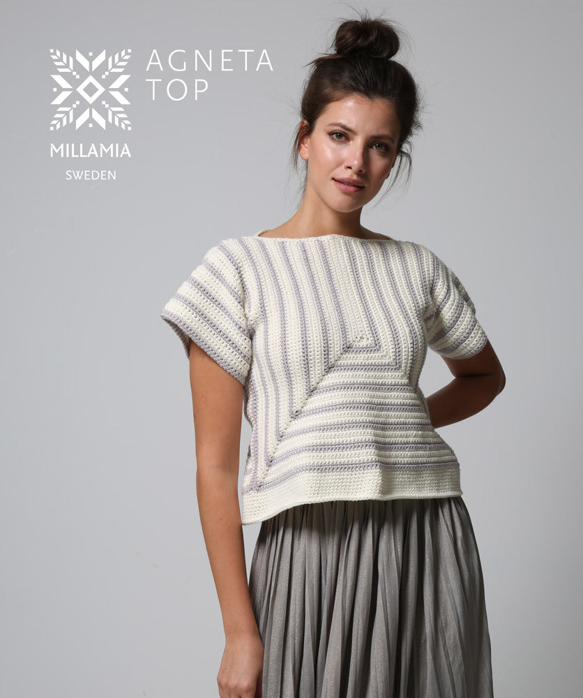 MillaMia Agneta Top Crochet Pattern