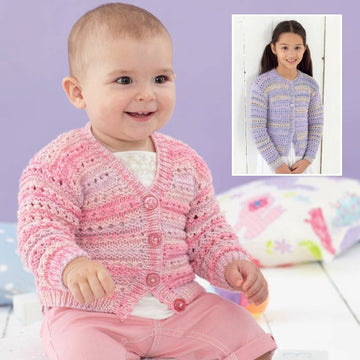 Sirdar 4906 Cardigans Knitting Pattern