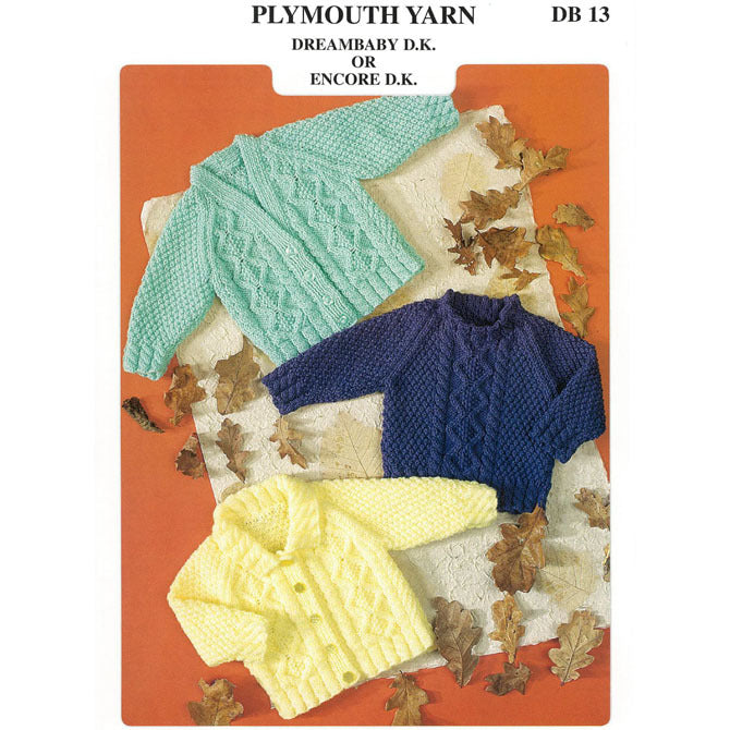 Plymouth Yarn DB Dreambaby DK Sweater And Cardigans Knitting