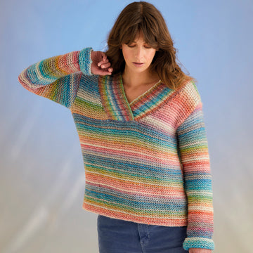 Sirdar High Tide Sweater Jumper Knitting Pattern