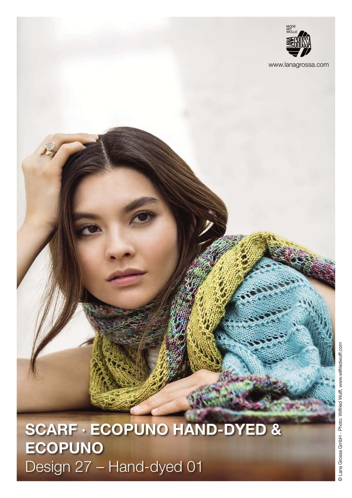 Lana Grossa Scarf Knitting Pattern