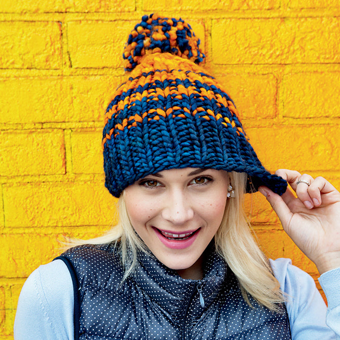 Malabrigo Bushwick Hat Knitting Pattern