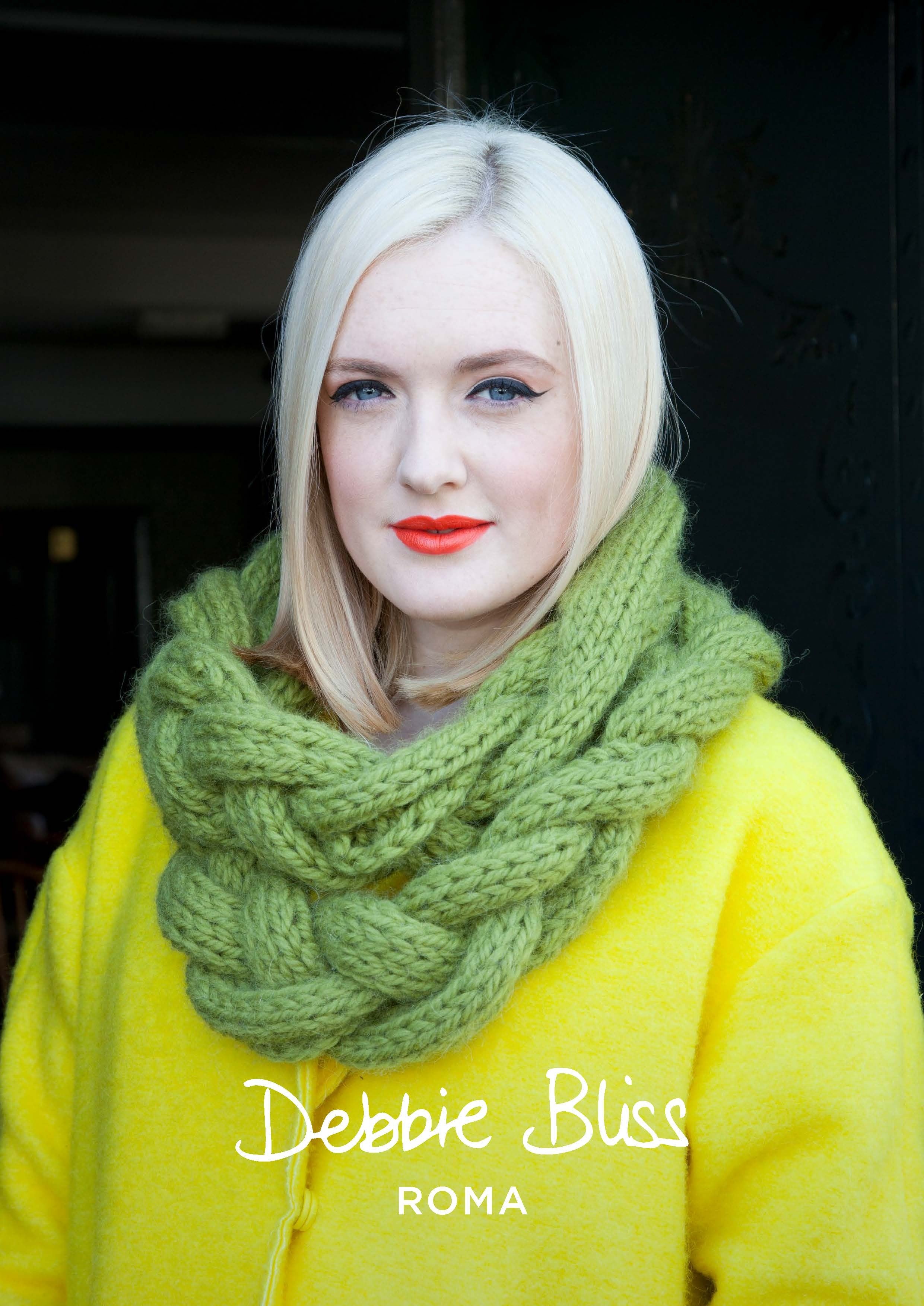 Debbie Bliss Caitlin Cowl Knitting Pattern
