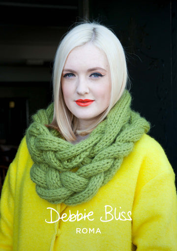 Debbie Bliss Caitlin Cowl Knitting Pattern
