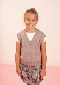 Mini Huxley Vest Knitting Pattern